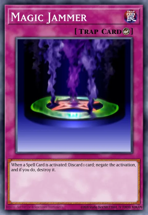 Magic Jammer trading card