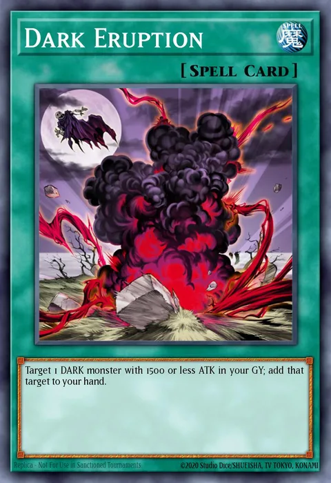 Dark Eruption trading card