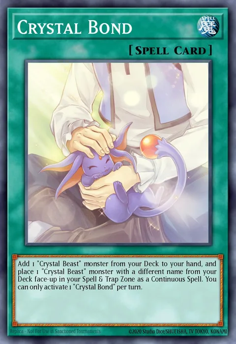 Crystal Bond trading card