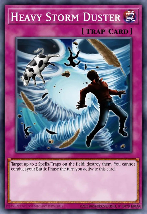 Heavy Storm Duster trading card