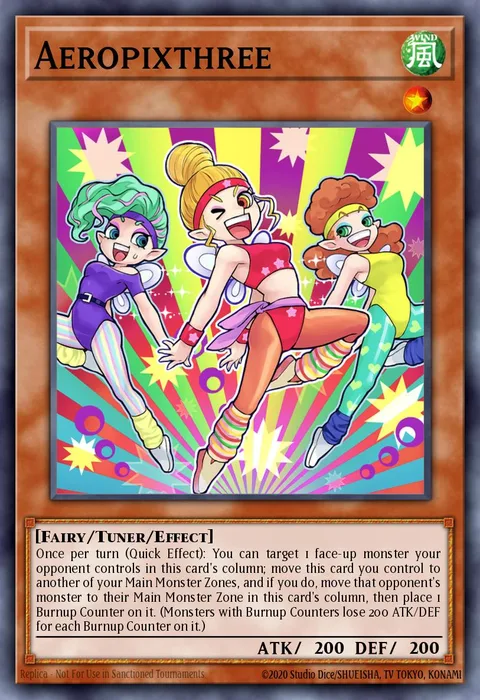Aeropixthree trading card