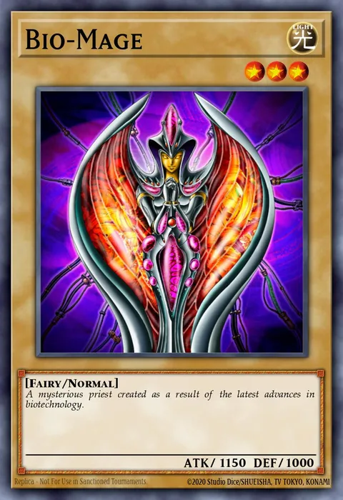 Bio-Mage trading card