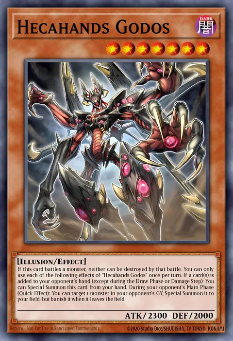 Hecahands Godos trading card