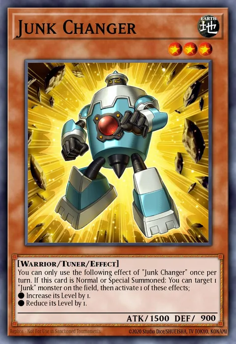 Junk Changer trading card