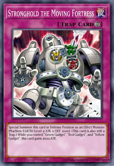 Stronghold the Moving Fortress trading card