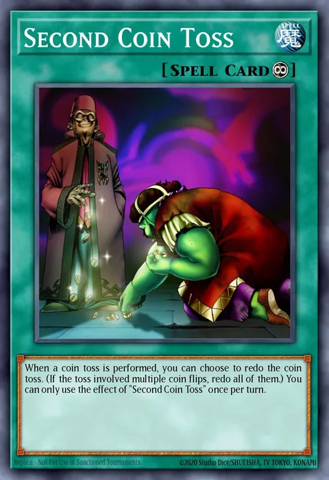 Second Coin Toss trading card