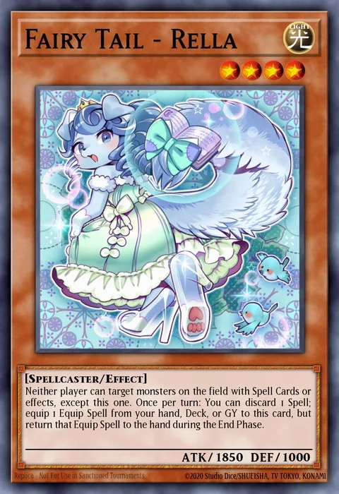 Fairy Tail - Rella trading card
