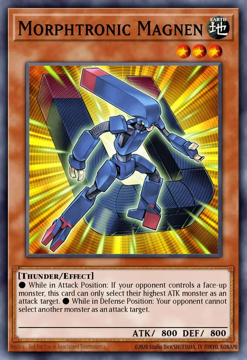 Morphtronic Magnen trading card