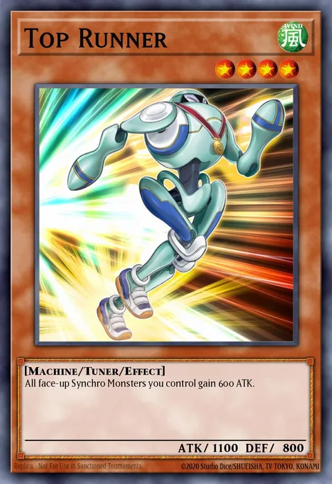 Top Runner trading card