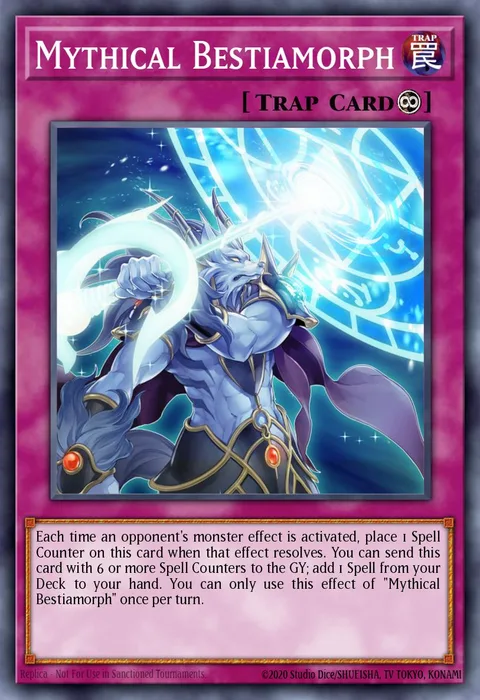 Mythical Bestiamorph trading card