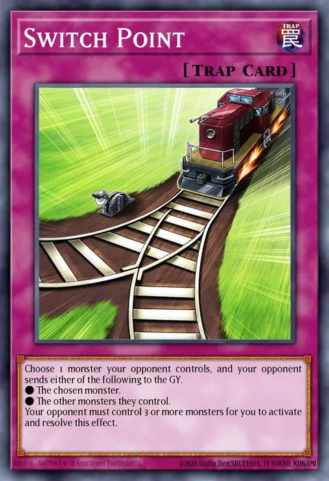 Switch Point trading card