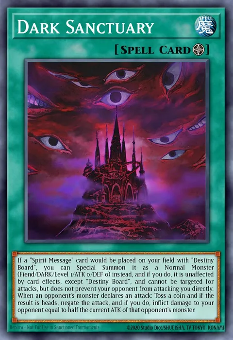 Dark Sanctuary trading card