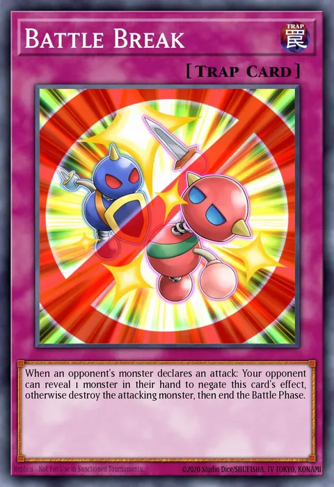 Battle Break trading card