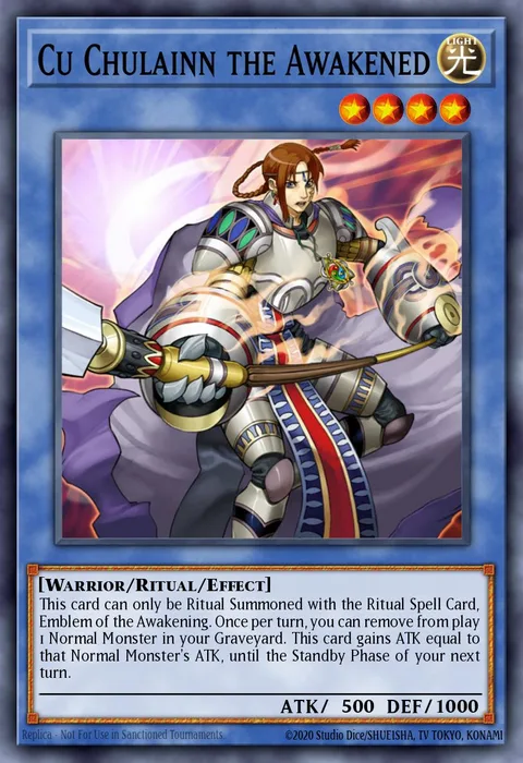 Cu Chulainn the Awakened trading card