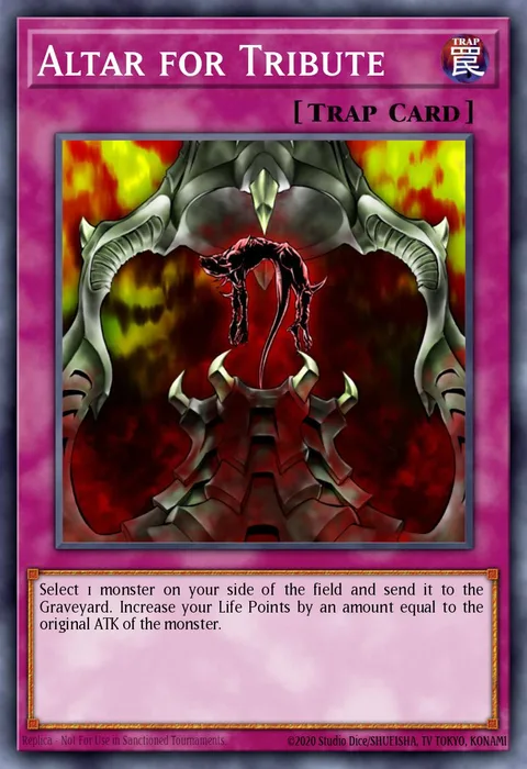 Altar for Tribute trading card
