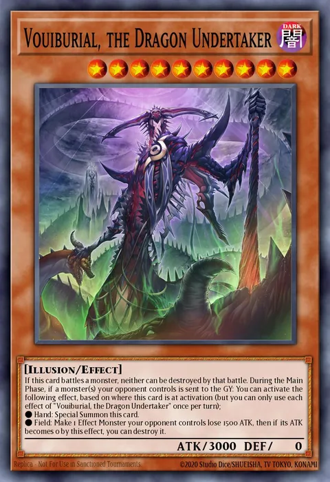 Vouiburial, the Dragon Undertaker trading card
