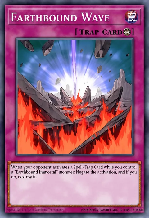Earthbound Wave trading card