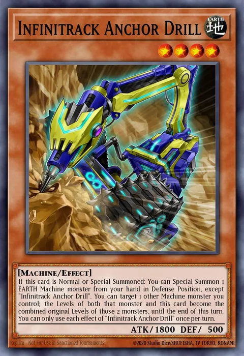 Infinitrack Anchor Drill trading card