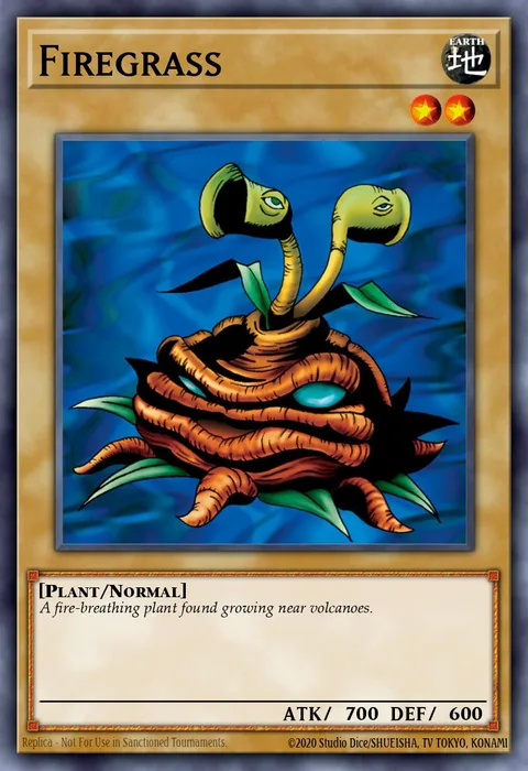 Firegrass trading card