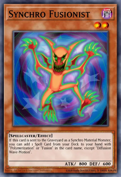 Synchro Fusionist trading card