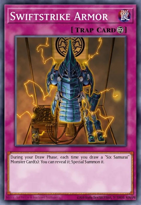 Swiftstrike Armor trading card