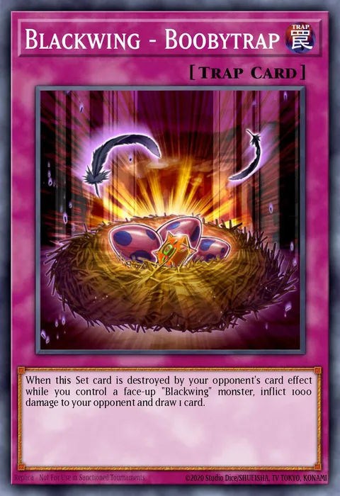 Blackwing - Boobytrap trading card