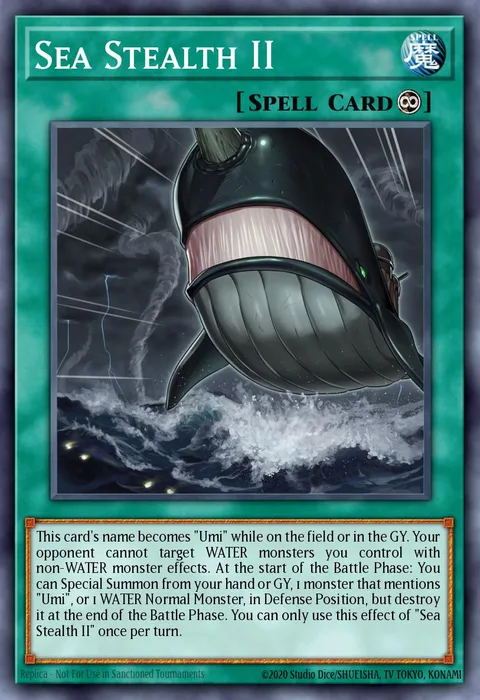 Sea Stealth II trading card