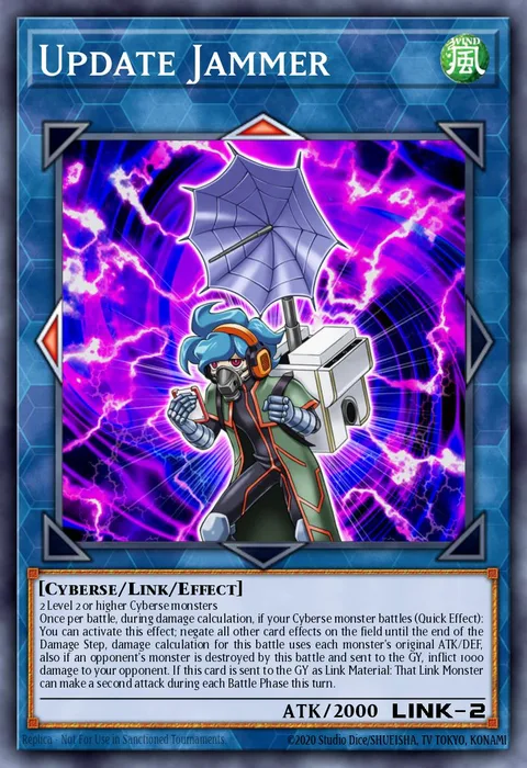 Update Jammer trading card