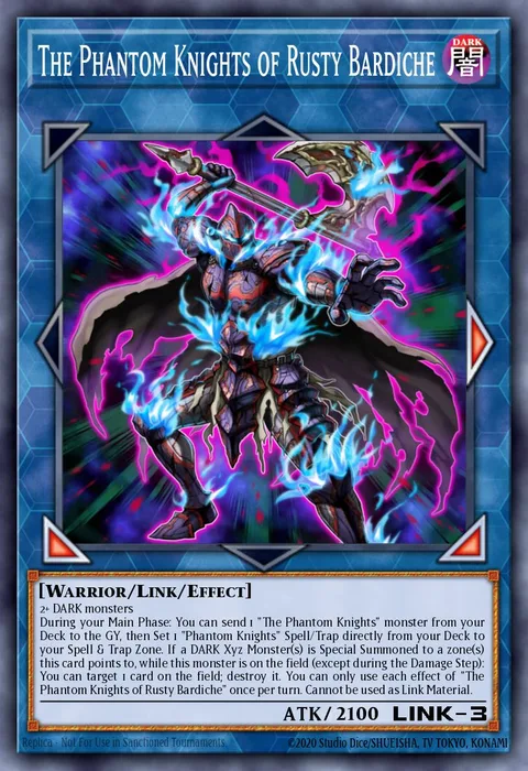 The Phantom Knights of Rusty Bardiche trading card