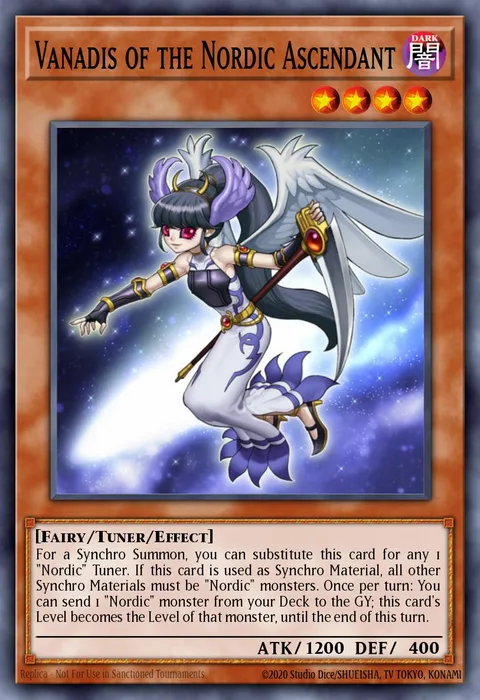 Vanadis of the Nordic Ascendant trading card