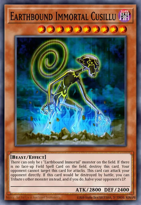 Earthbound Immortal Cusillu trading card