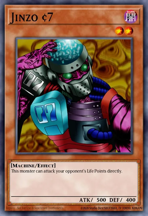 Jinzo #7 trading card