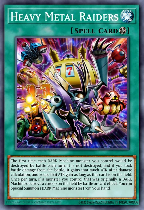 Heavy Metal Raiders trading card