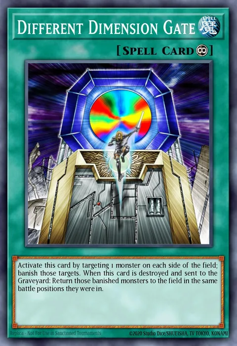 Different Dimension Gate trading card