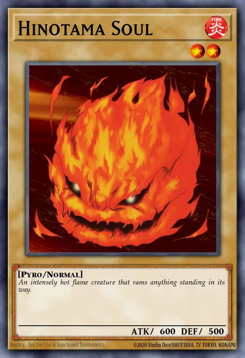 Hinotama Soul trading card