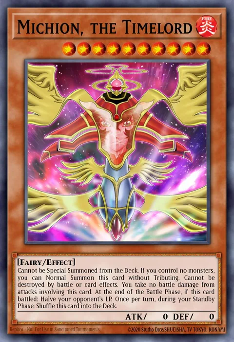 Michion, the Timelord trading card