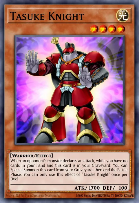 Tasuke Knight trading card