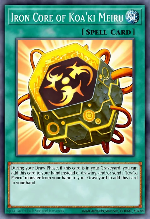 Iron Core of Koa'ki Meiru trading card