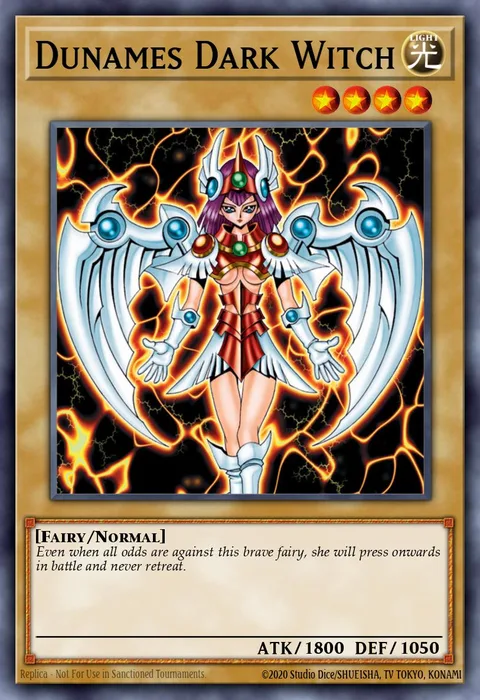 Dunames Dark Witch trading card