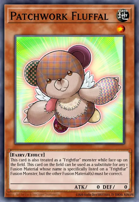 Patchwork Fluffal trading card