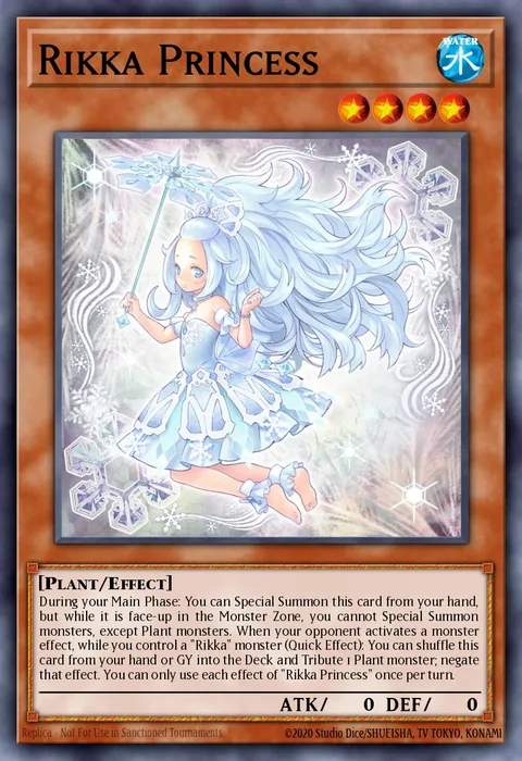 Rikka Princess trading card