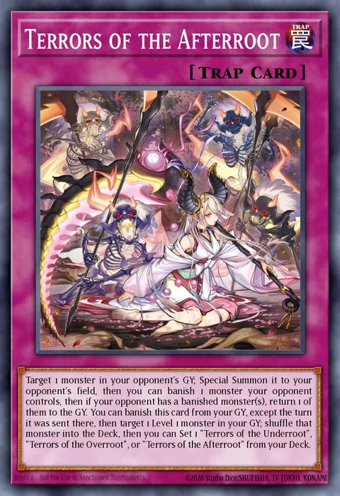 Terrors of the Afterroot trading card