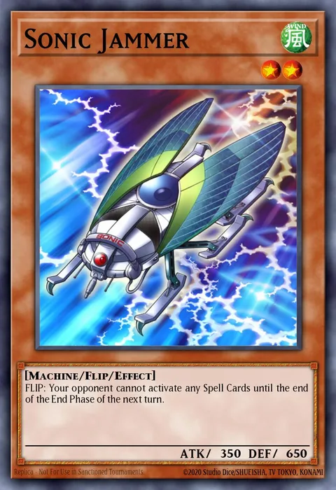 Sonic Jammer trading card