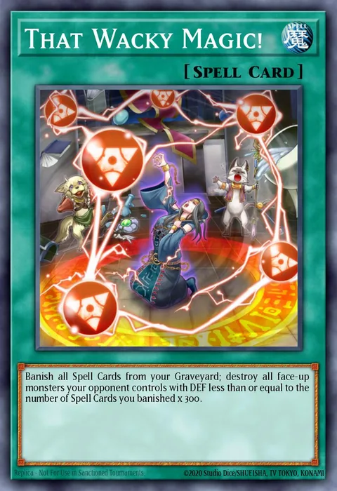 That Wacky Magic! trading card