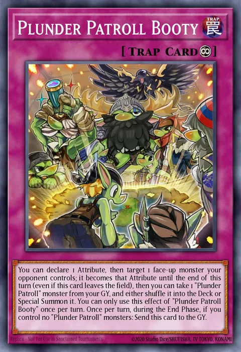Plunder Patroll Booty trading card