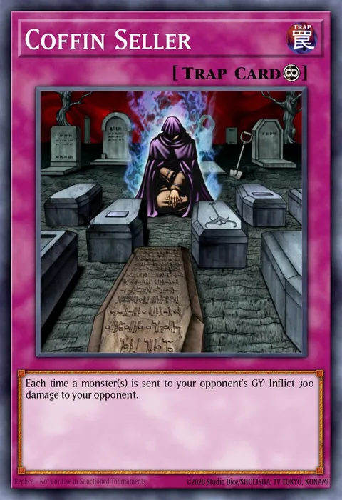 Coffin Seller trading card