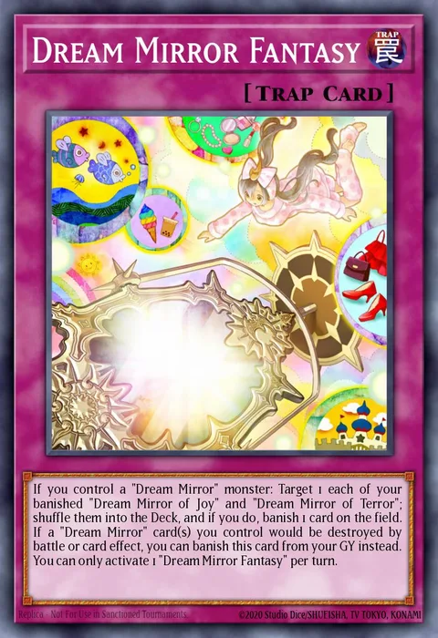 Dream Mirror Fantasy trading card