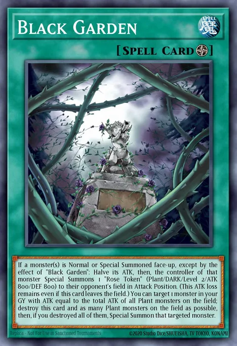 Black Garden trading card