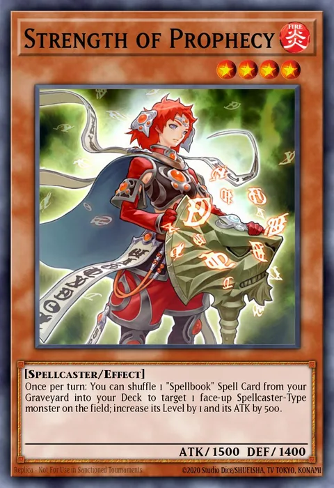 Strength of Prophecy trading card