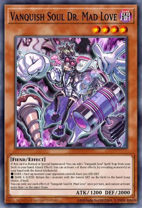 Vanquish Soul Dr. Mad Love trading card